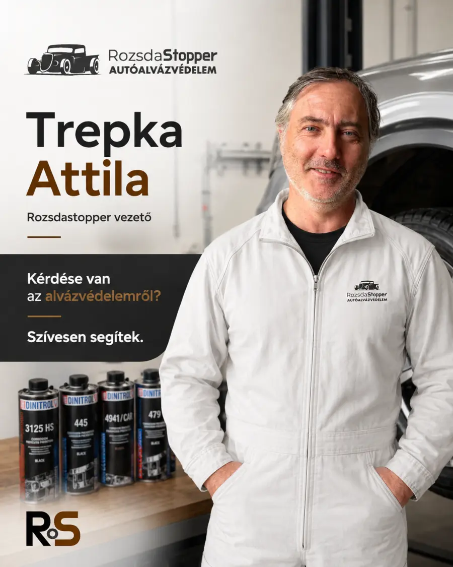 Trepka Attila, a Rozsdastopper vezetője